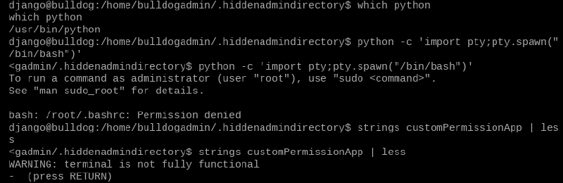 A28 – pty and strings